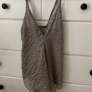 Zara Sequined Tank